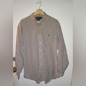 Ralph Lauren Men's Striped Casual Shirt XL